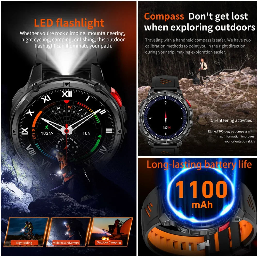 T Rex 3 Pro - All in One - Premium Smart Watch - Business / Sports - 2026 New Launch
