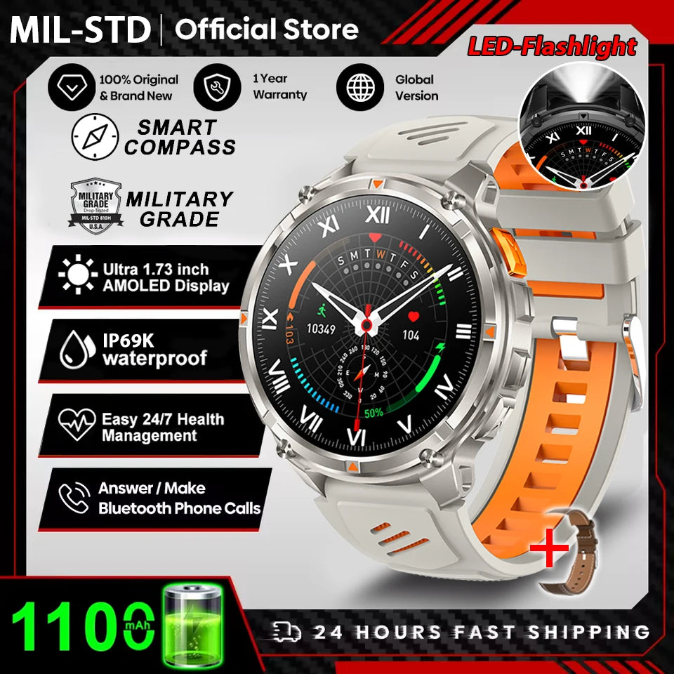 T Rex 3 Pro - All in One - Premium Smart Watch - Business / Sports - 2026 New Launch