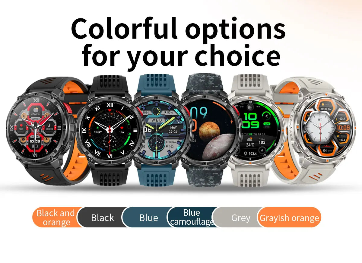 T Rex 3 Pro - All in One - Premium Smart Watch - Business / Sports - 2026 New Launch