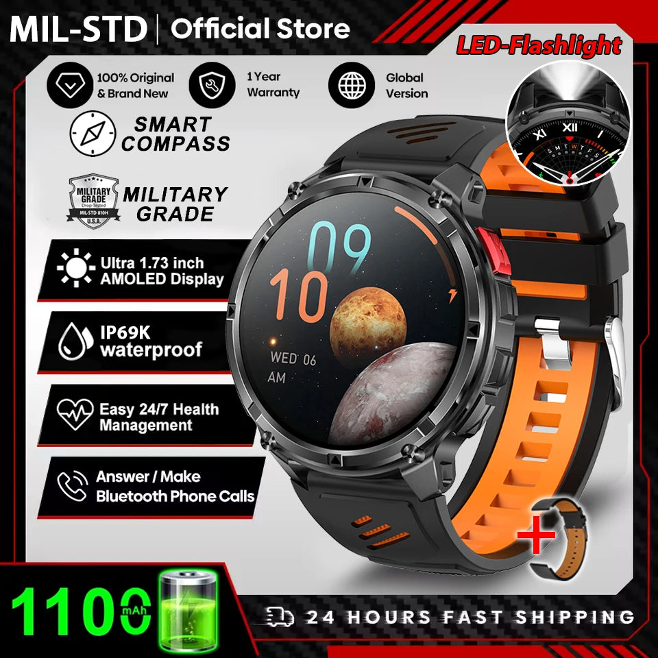 T Rex 3 Pro - All in One - Premium Smart Watch - Business / Sports - 2026 New Launch