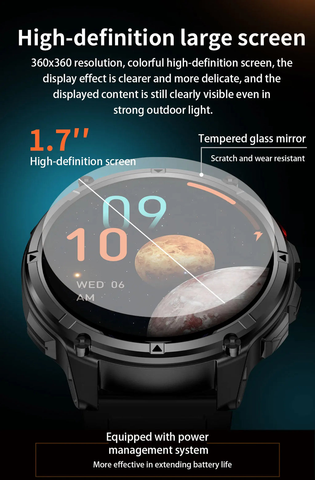 T Rex 3 Pro - All in One - Premium Smart Watch - Business / Sports - 2026 New Launch