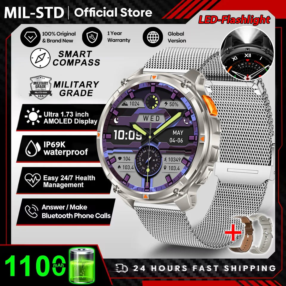 T Rex 3 Pro - All in One - Premium Smart Watch - Business / Sports - 2026 New Launch