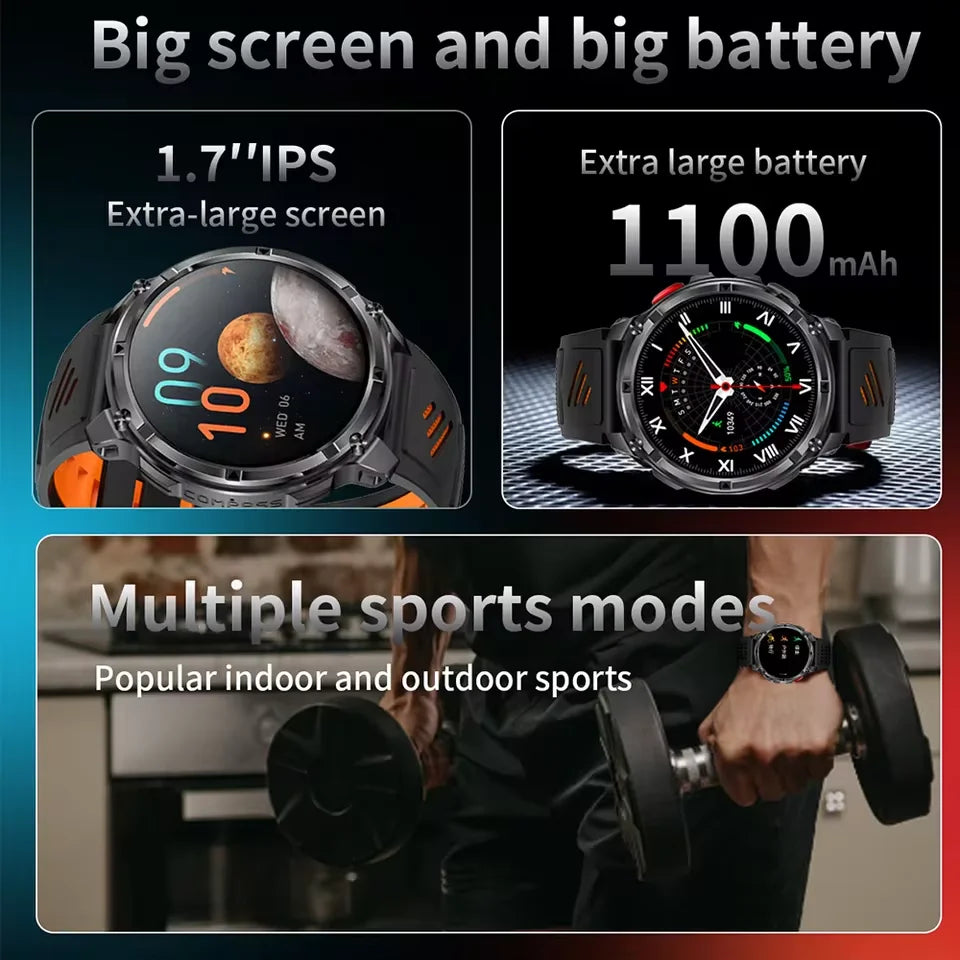 T Rex 3 Pro - All in One - Premium Smart Watch - Business / Sports - 2026 New Launch